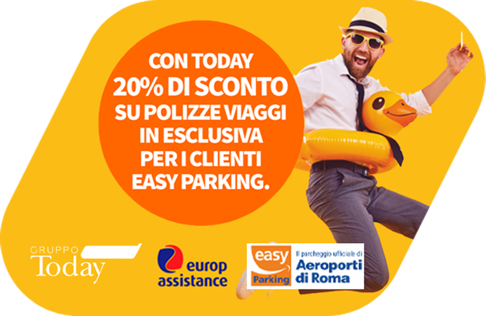 Nuova Campagna pubblicitaria Europe Assistance con Gruppo Today per EasyParking